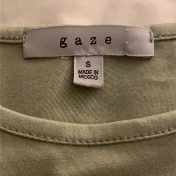 Green crop top - Picture 2 of 2